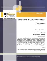 Zillertaler Hochzeitsmarsch - October Fest - German Band - Eb Concert Band sheet music cover